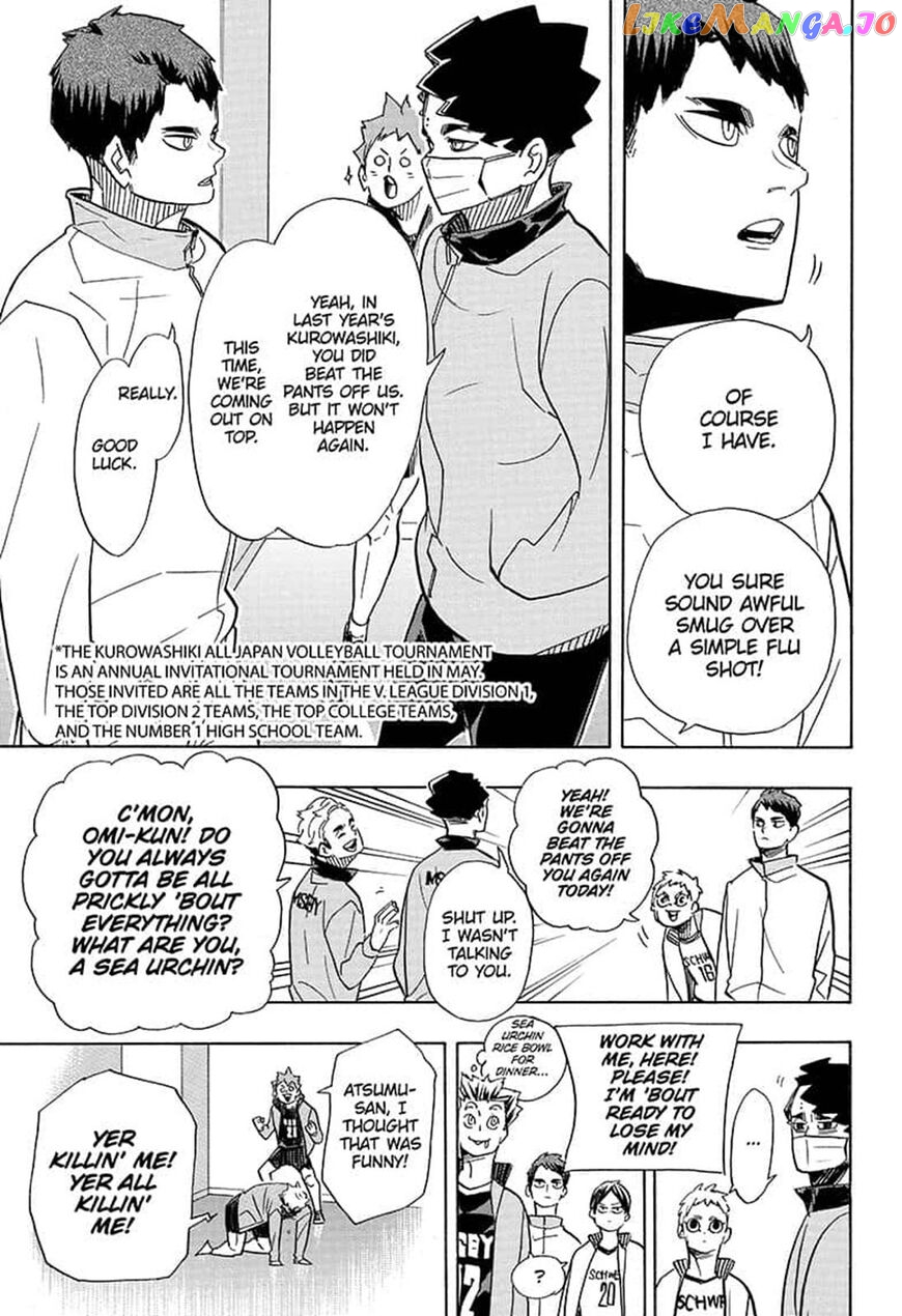Haikyuu!!, Chapter 379 image 09